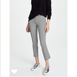 NWT Theory Classic Crop Gingham Pants, size 4